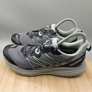 Merrell Shoes Womens 9 Gray Bravada 2 Breeze Trail Running Outdoors J037360